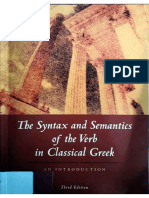 Albert Rijksbaron, The Syntax and Semantics of The Verb in Classical Greek