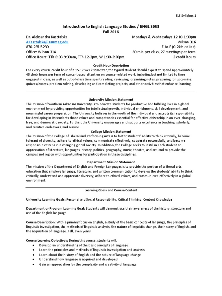 Introduction To English Language Studies | PDF | Educational Technology ...