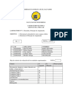 Guía Nº1 de Laboratorio Práctico de Física III Densidad y Principio de Arquímedes