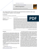 Are Extrinsic Black Stains of Teeth Iron-Saturated Bovine Lactoferrin PDF