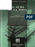 Angel Ossorio - El Alma de La Toga PDF