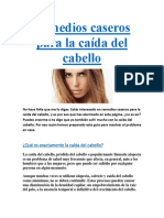 Remedios Caseros para La Caída Del Cabello