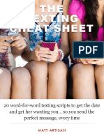 Texting Cheat Sheet PDF