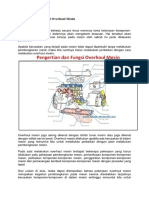 Pengertian Dan Fungsi Overhoul Mesin