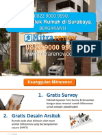 BERKUALITAS, 0822 9000 9990, Jasa Arsitek Rumah Di Surabaya