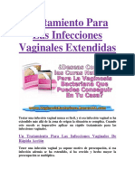 Tratamiento Para Las Infecciones Vaginales Extendidas