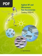 Keysight Technologies - RF and Microwave Test Accessories | PDF | Coaxial  Cable | Microwave