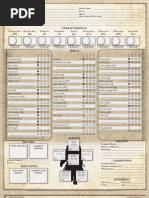 Dark Heresy 2E - Character Sheet - Form Fillable 1.2 | PDF