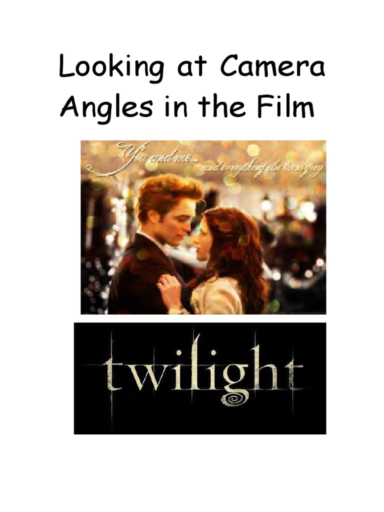 Analyzing Camera Angles and MiseenScene in Film Through Examination