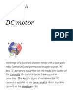 DC Motor - Wikipedia PDF