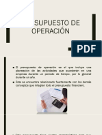 Presupuesto operación: guía 40 caráct. presupuesto actividades empresa año