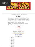 Cable Reading Order