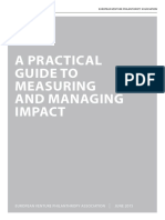 EVPA Measuring and Managing Impact