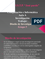 Diseño Investigación