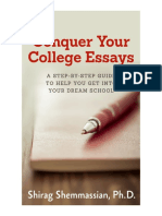 Conquer Your College Essays Ebook