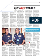 Thesun 2008-03-10 Page03: It Was The People's Anger That Did It