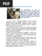 Na segunda-feira de cinzas, de volta à vaca fria