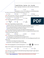 030 - de Thi Thu THPTQG Nam 2018 - Mon Vat Ly - KSCL THPT Nguyen Viet Xuan - Vinh Phuc - Lan 2 - File Word Co Loi Giai Chi Tiet