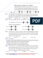 035 - de Thi Thu THPTQG Nam 2018 - Mon Vat Ly - THPT Truc Ninh - Nam Dinh - Lan 1 - File Word Co Loi Giai Chi Tiet