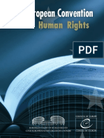 On Human Rights: European Convention