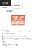 Chord Guitar Song Structure Song Forms