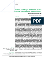 Jurassic and Cretaceous Boundary in The Eastern US and Other Areas of America: Far From Rhetoric, Closer To Reality