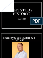 A.why Study History