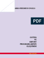 Karl Marks & Friedrich Engels - Gotha Ve Erfurt Programlarının Eleştirisi