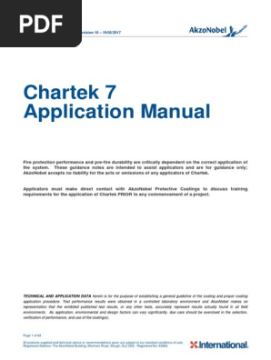 Chartek 7 Application Manual Rev10 2017 05 19 Pdf Galvanization Epoxy