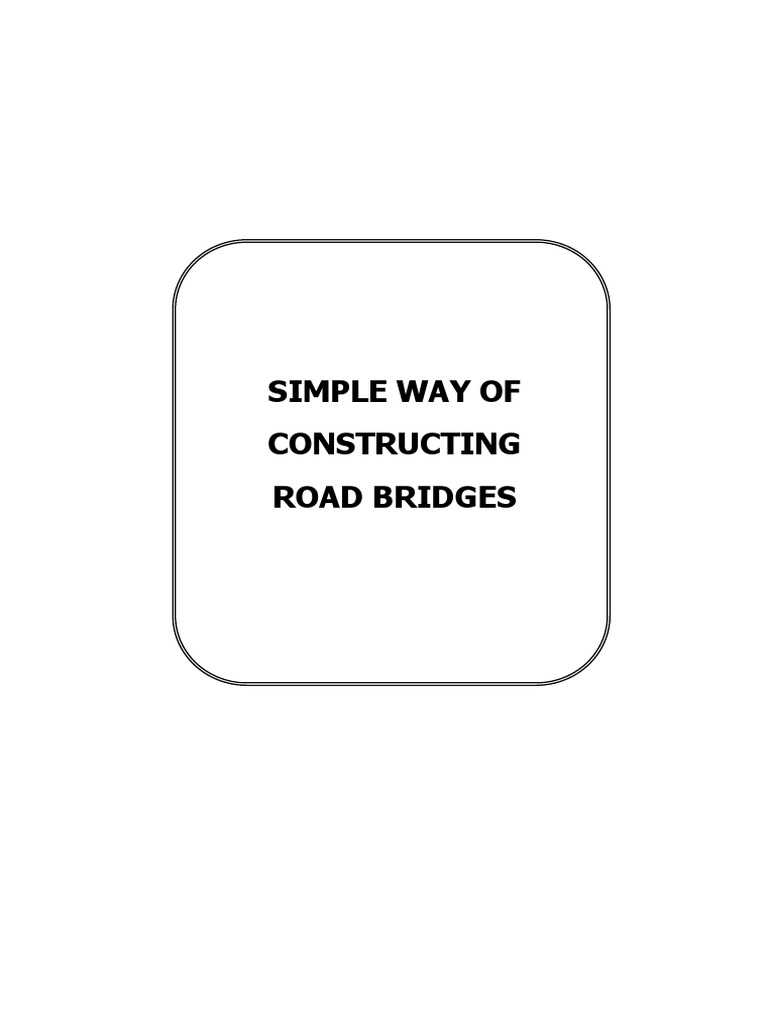Bridge Book | PDF | Foundation (Engineering) | Deep Foundation