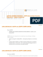 Zaštita Osobnih Podataka - GDPR Časlav Žaja