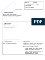 Lesson Plan: Grade: 10 Section: A Date: - Subject: Physics Chapt: Electricity Topic: Duration: 40 Mins