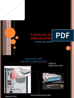 Parallel Port Programming: Problems and Solution