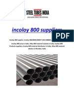 incoloy 800 suppliers