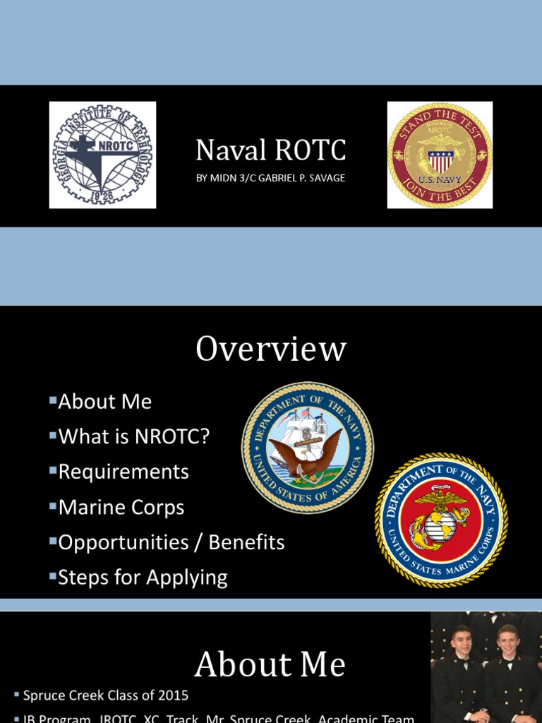 Naval ROTC Recruiting Brief | PDF
