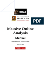 Massive Online Analysis: Manual