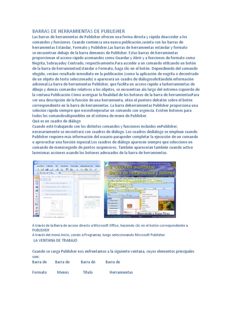 Herramientas de Publisher y su Uso | PDF | Red privada virtual | Red de ...