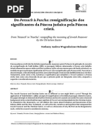 Do Pessach à Pascha