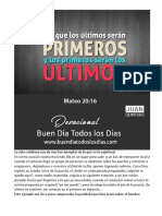 Buen Dia - Ultimos Primeros