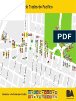 Mapa Centro de Transbordo Metrobus Pacífico