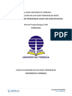 Soal Ujian UT PGPAUD PAUD4202 Metode Pengembangan Fisik PDF