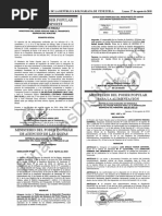 Gaceta Oficial 41468 Exhorto Tarifa Transporte