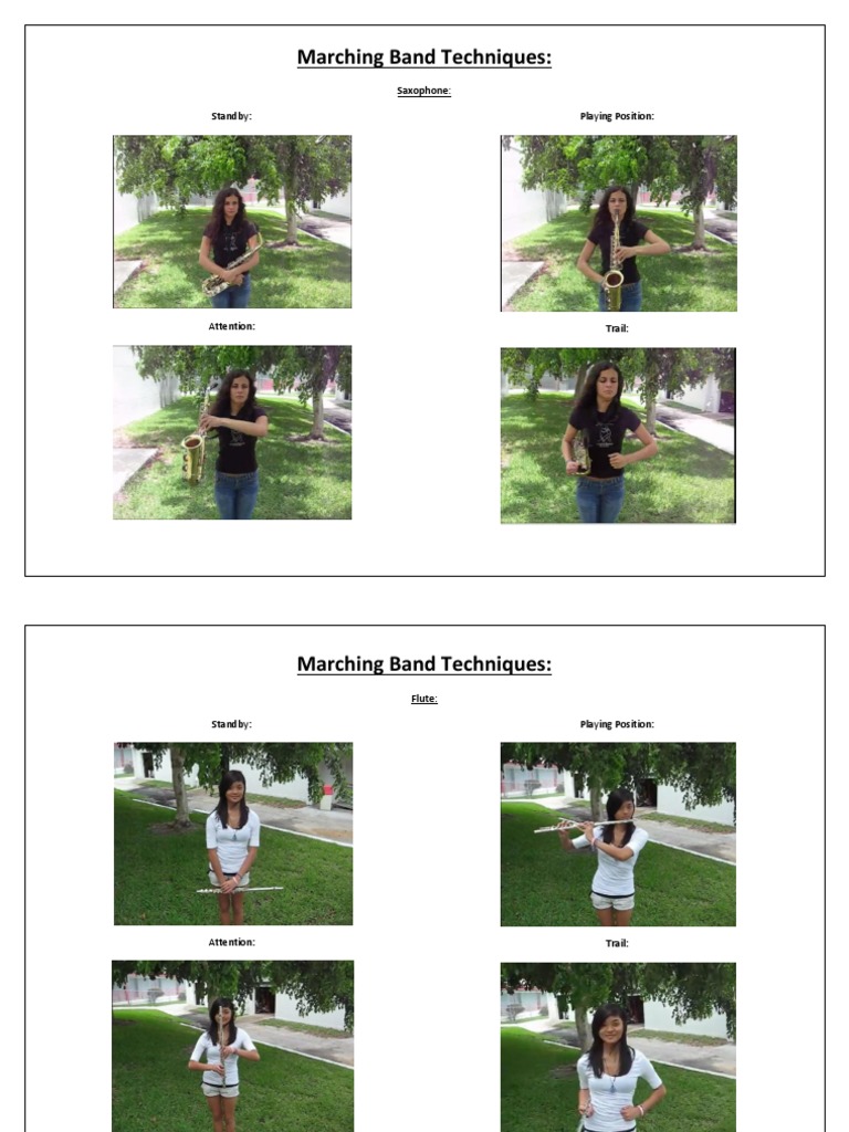 Marching Band Techniques Pdf