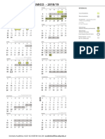 Calendario Academico2018 19 05 02 18 PDF