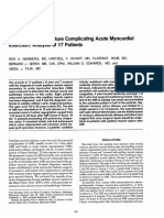 Papillary Muscle Rupture Complicating Ac