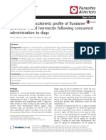 Plasma Pharmacokinetic Profile of Fluralaner PDF