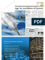 Wind of Change in Corridors of Power: Energy