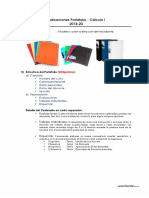 Indicaciones Portafolio - Cálculo I 2018-20