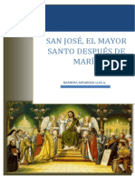 San José, El Mayor Santo Después de María: Barrera Mendoza Luis A