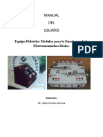 MANUALde Equipo Modular Didactico Para Electroneumatica